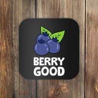 Blueberry Fruit Love Blueberries Berry Good Coaster thumb 0