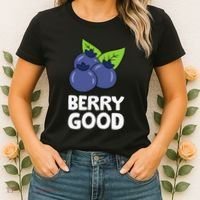 Blueberry Fruit Love Blueberries Berry Good Women's T-Shirt thumb 2