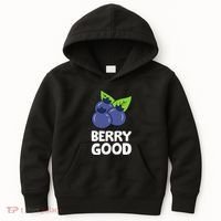 Blueberry Fruit Love Blueberries Berry Good Kids Hoodie thumb 0