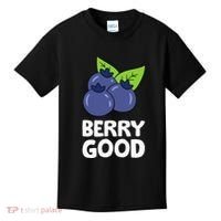 Blueberry Fruit Love Blueberries Berry Good Kids T-Shirt thumb 0