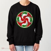 Basque Flag Lauburu Gift Pais Vasco Basque Country Women's Sweatshirt thumb 0
