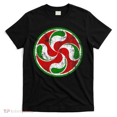 Basque Flag Lauburu Gift Pais Vasco Basque Country T-Shirt