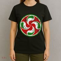 Basque Flag Lauburu Gift Pais Vasco Basque Country T-Shirt thumb 4