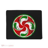 Basque Flag Lauburu Gift Pais Vasco Basque Country Mousepad thumb 0