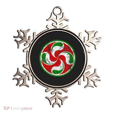 Basque Flag Lauburu Gift Pais Vasco Basque Country Ornament