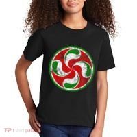 Basque Flag Lauburu Gift Pais Vasco Basque Country Kids T-Shirt thumb 2