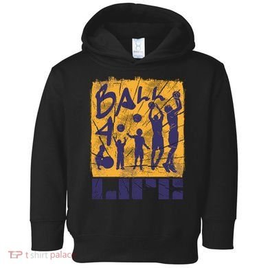 Basketball For Life Toddler Hoodie