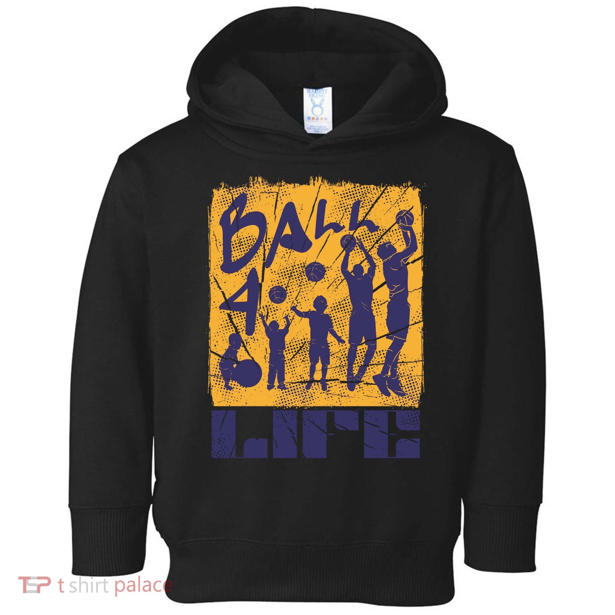 Basketball For Life Toddler Hoodie