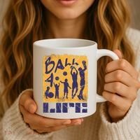 Basketball For Life Coffee Mug thumb 3