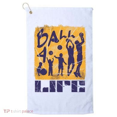Basketball For Life Golf Towel