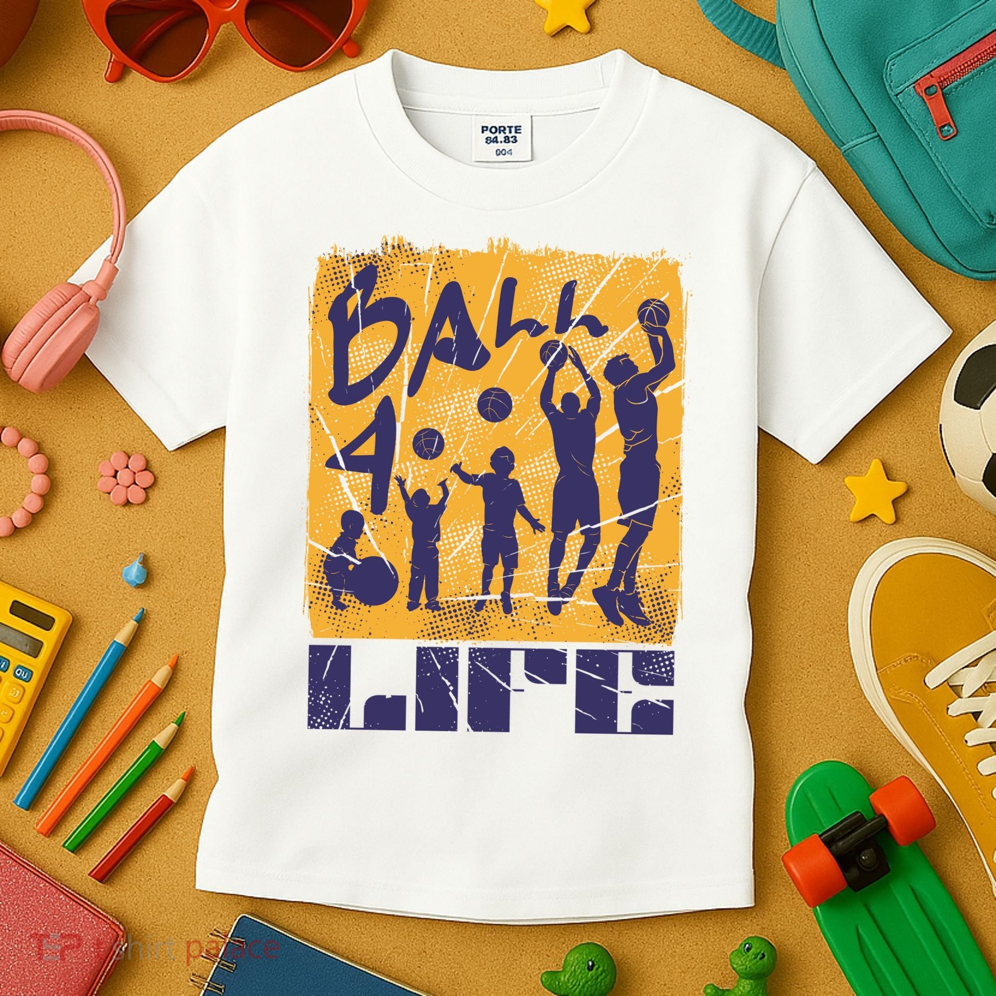 Basketball For Life Kids T-Shirt