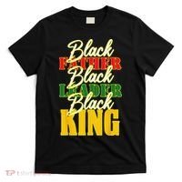 Black Father Leader Juneteenth King Melanin Father's Day T-Shirt thumb 0