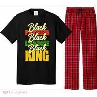 Black Father Leader Juneteenth King Melanin Father's Day Pajama Set thumb 0