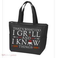 Bbq Food Lover ThatS What I Do I Grill And I Know Things Tote Bag thumb 3