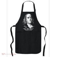 Benjamin Franklin Liberty Tax This Dick Republican Quotes Apron thumb 0