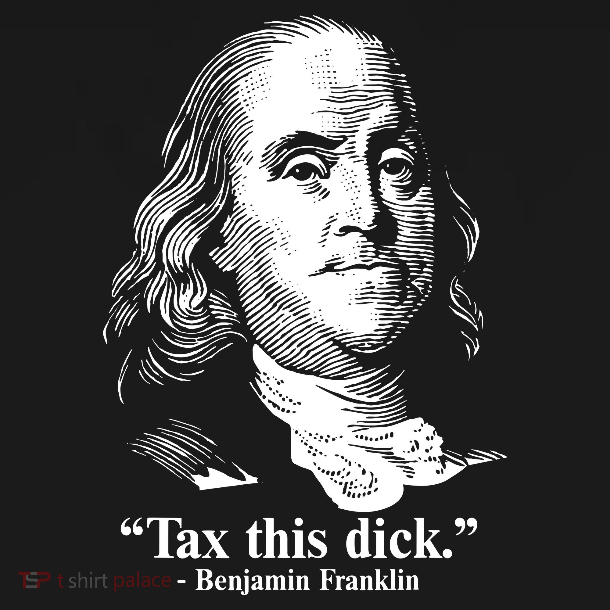 Benjamin Franklin Liberty Tax This Dick Republican Quotes Mousepad