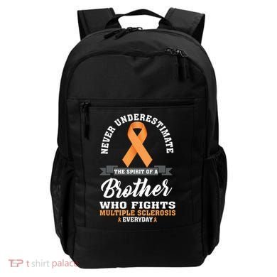 Brother Fights Multiple Sclerosis Ms Warrior Gift Backpack