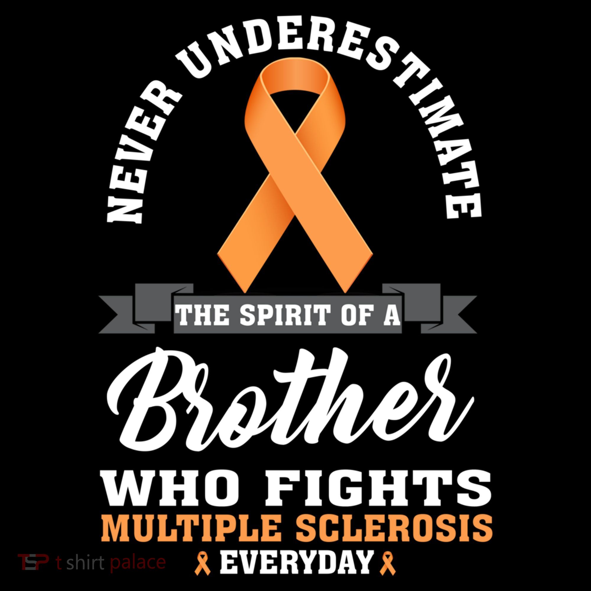 Brother Fights Multiple Sclerosis Ms Warrior Gift Backpack