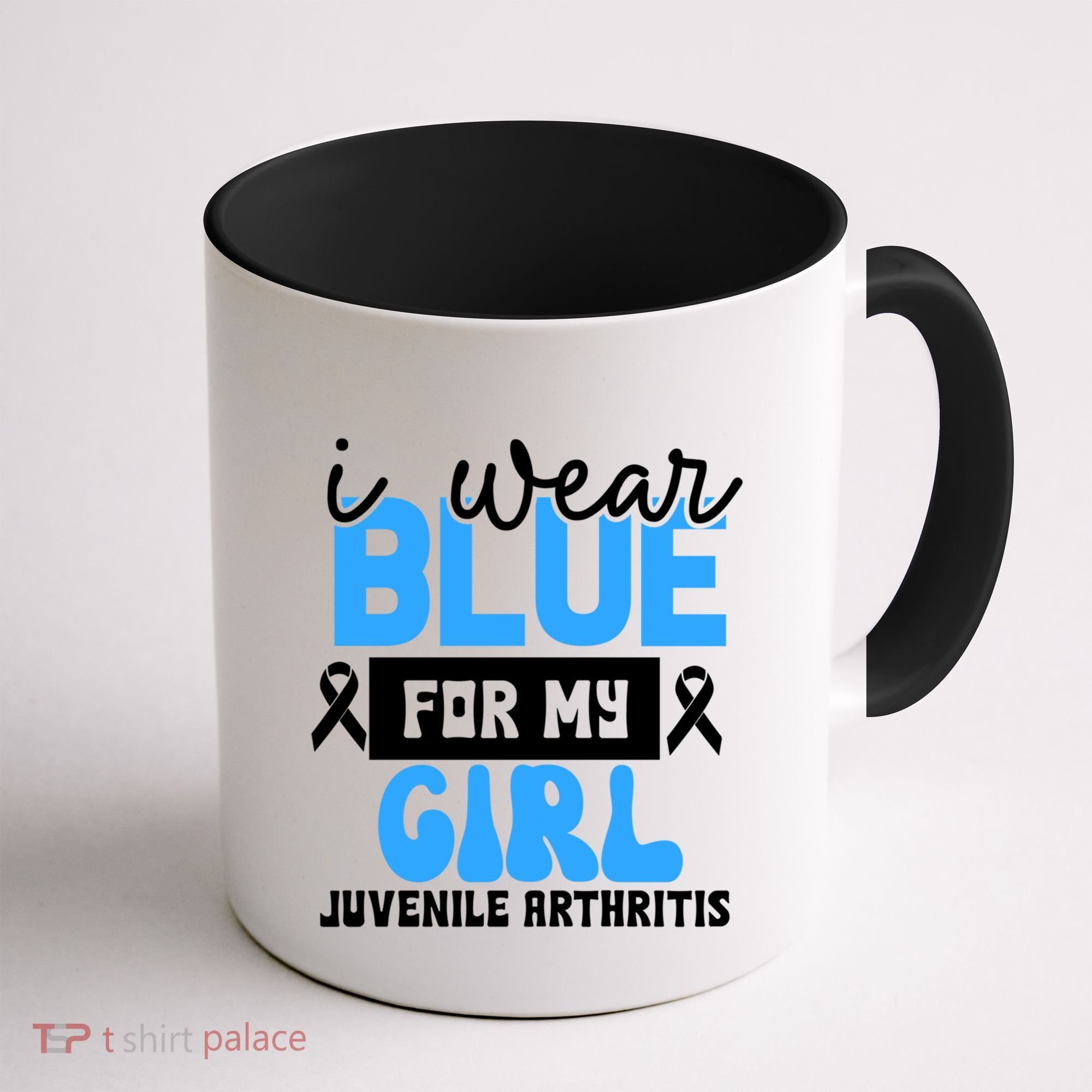 Blue For My Juvenile Arthritis Awareness Mom Dad Sister Gift Coffee Mug