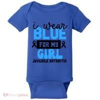 Blue For My Juvenile Arthritis Awareness Mom Dad Sister Gift Baby Bodysuit thumb 0
