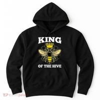 Beekeeper For Men Dad Beekeeping Honeybee Beehive Bee Lover Hoodie thumb 0