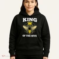 Beekeeper For Men Dad Beekeeping Honeybee Beehive Bee Lover Hoodie thumb 5