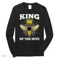 Beekeeper For Men Dad Beekeeping Honeybee Beehive Bee Lover Long Sleeve Shirt thumb 0