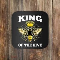 Beekeeper For Men Dad Beekeeping Honeybee Beehive Bee Lover Coaster thumb 0
