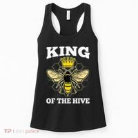 Beekeeper For Men Dad Beekeeping Honeybee Beehive Bee Lover Women's Tank Top thumb 0