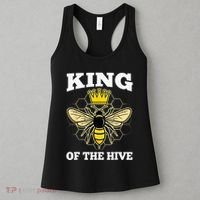 Beekeeper For Men Dad Beekeeping Honeybee Beehive Bee Lover Women's Tank Top thumb 3