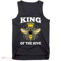 Beekeeper For Men Dad Beekeeping Honeybee Beehive Bee Lover Tank Top thumb 0