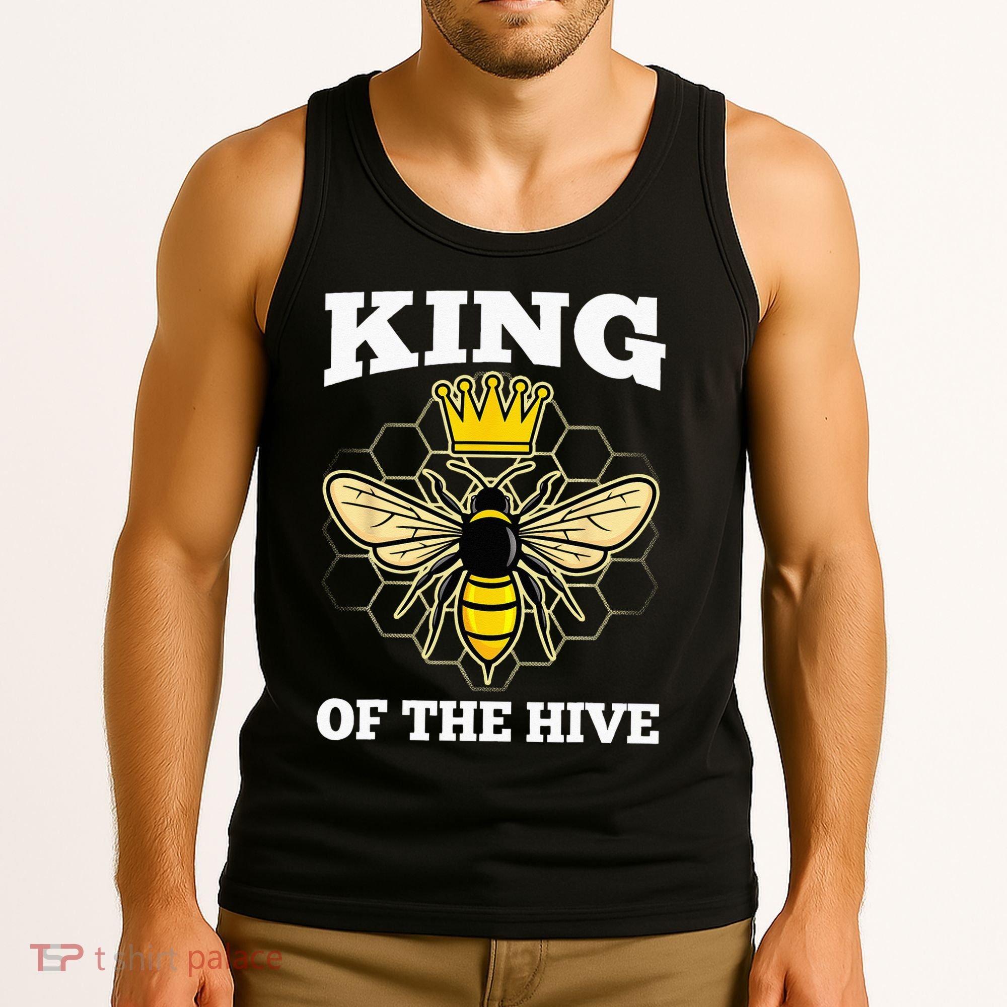 Beekeeper For Men Dad Beekeeping Honeybee Beehive Bee Lover Tank Top
