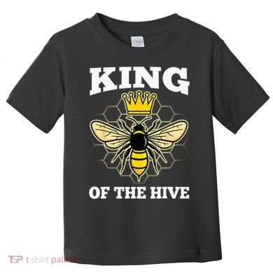 Beekeeper For Men Dad Beekeeping Honeybee Beehive Bee Lover Toddler T-Shirt