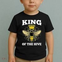 Beekeeper For Men Dad Beekeeping Honeybee Beehive Bee Lover Toddler T-Shirt thumb 2