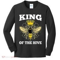 Beekeeper For Men Dad Beekeeping Honeybee Beehive Bee Lover Kids Long Sleeve Shirt thumb 0