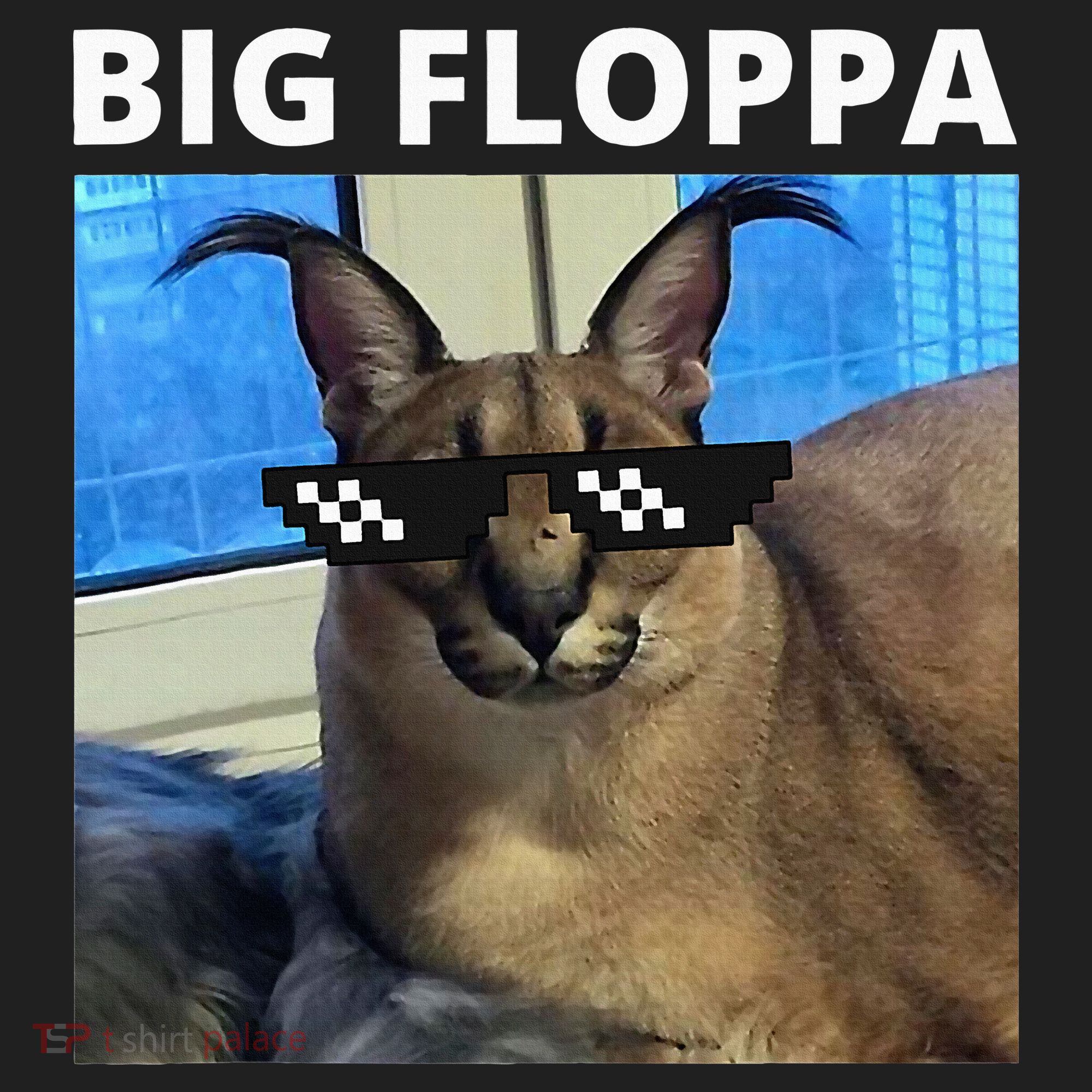 Big Floppa Meme Cat Women's Sweatshirt