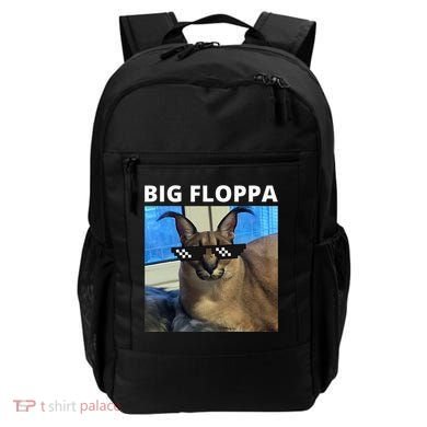 Big Floppa Meme Cat Backpack