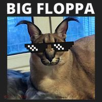 Big Floppa Meme Cat Beanie thumb 2