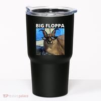 Big Floppa Meme Cat Tumbler thumb 0