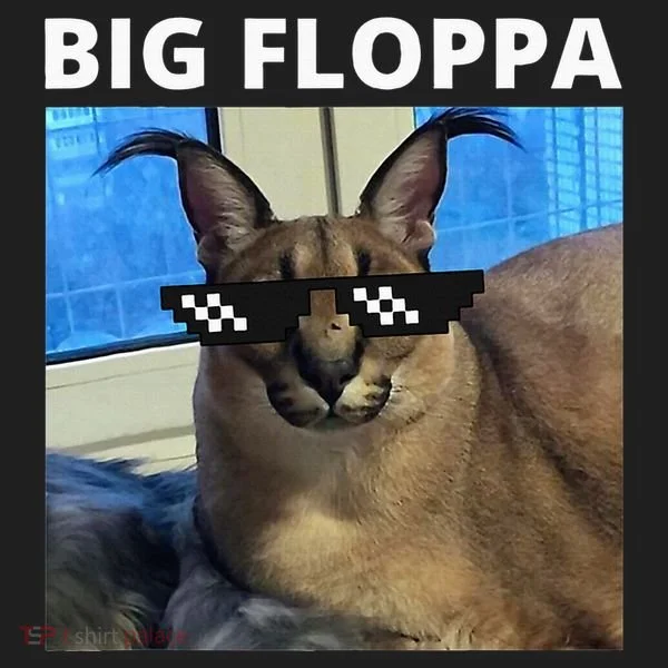 Big Floppa Meme Cat Tumbler
