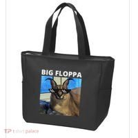 Big Floppa Meme Cat Tote Bag thumb 3