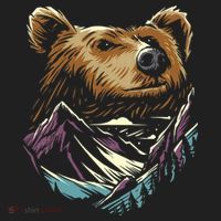 Bear Forest Mountain Women's Sweatshirt thumb 2