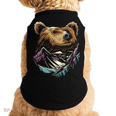 Bear Forest Mountain Doggie Tank