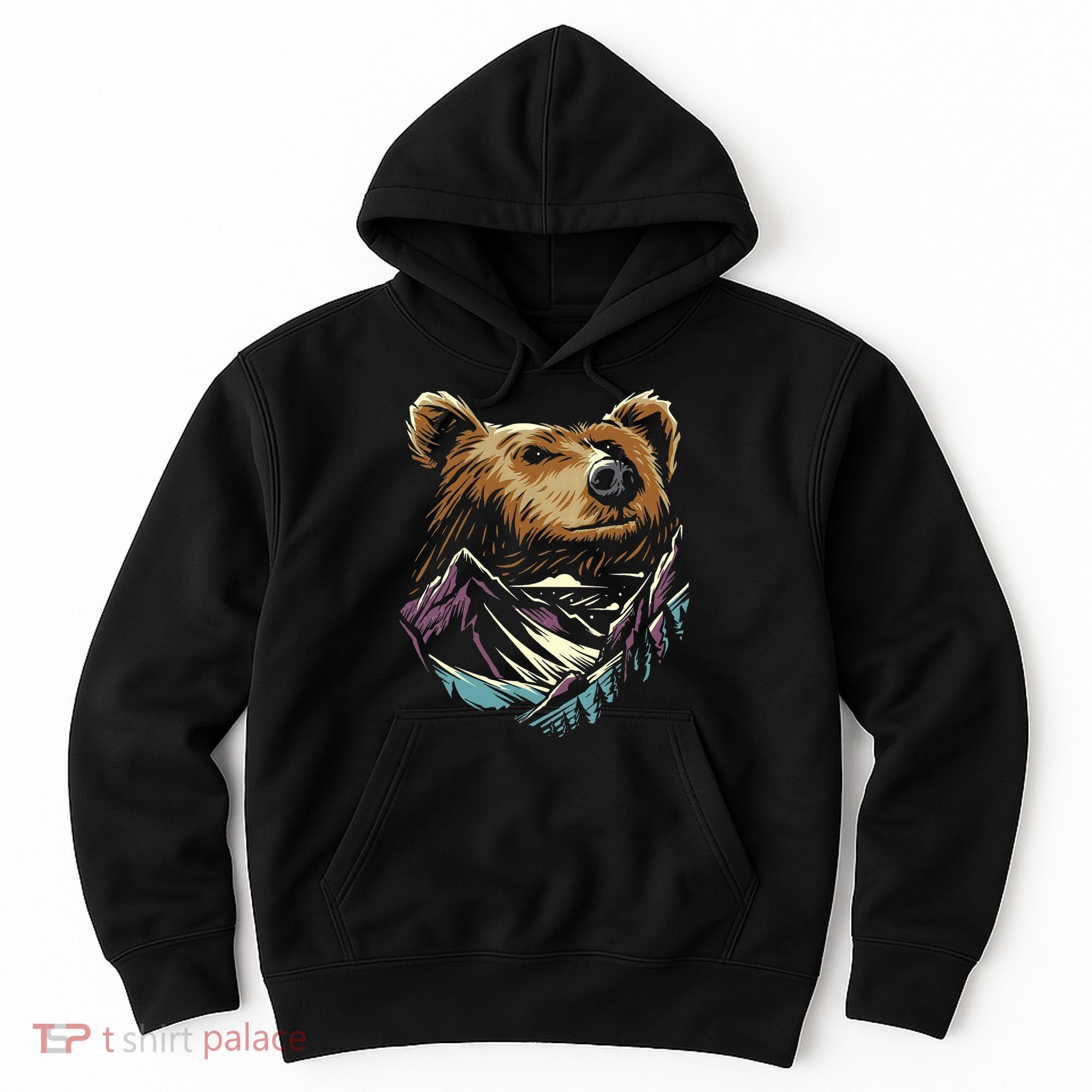 Bear Forest Mountain Hoodie