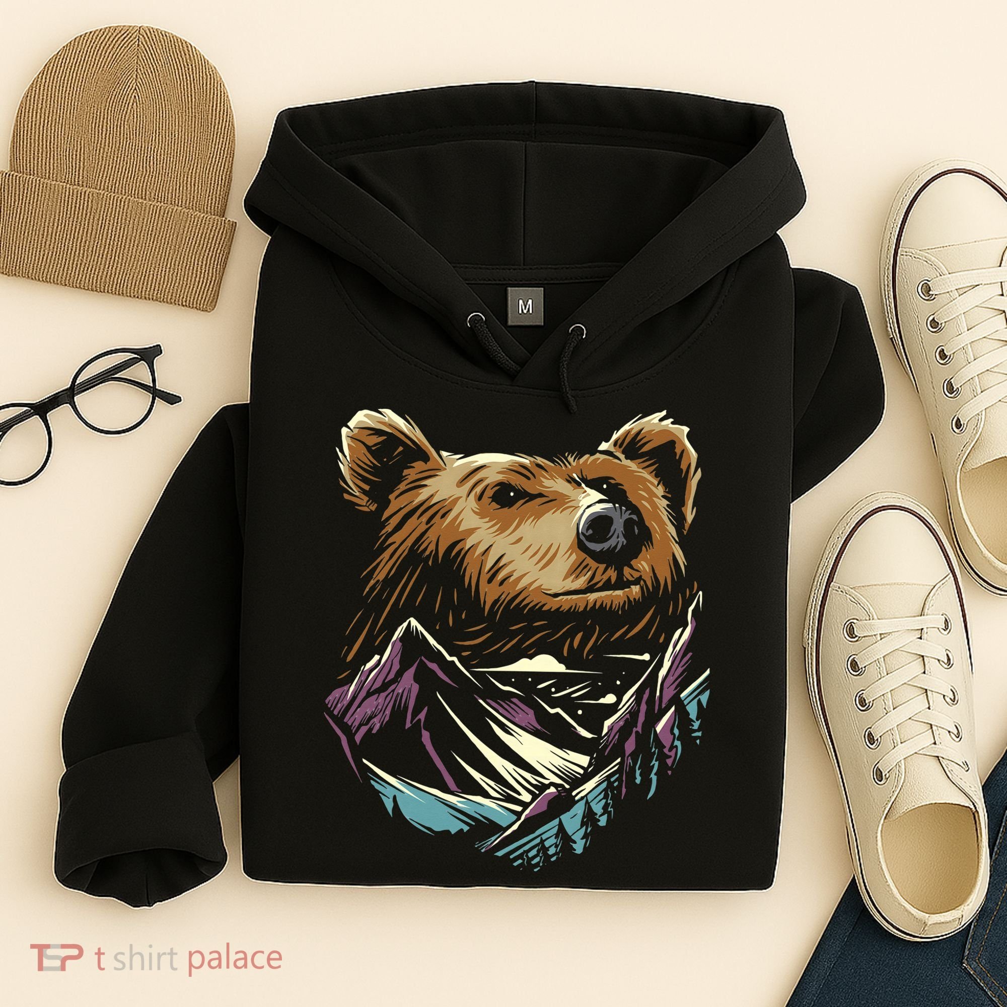 Bear Forest Mountain Hoodie