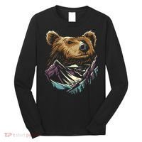 Bear Forest Mountain Long Sleeve Shirt thumb 0