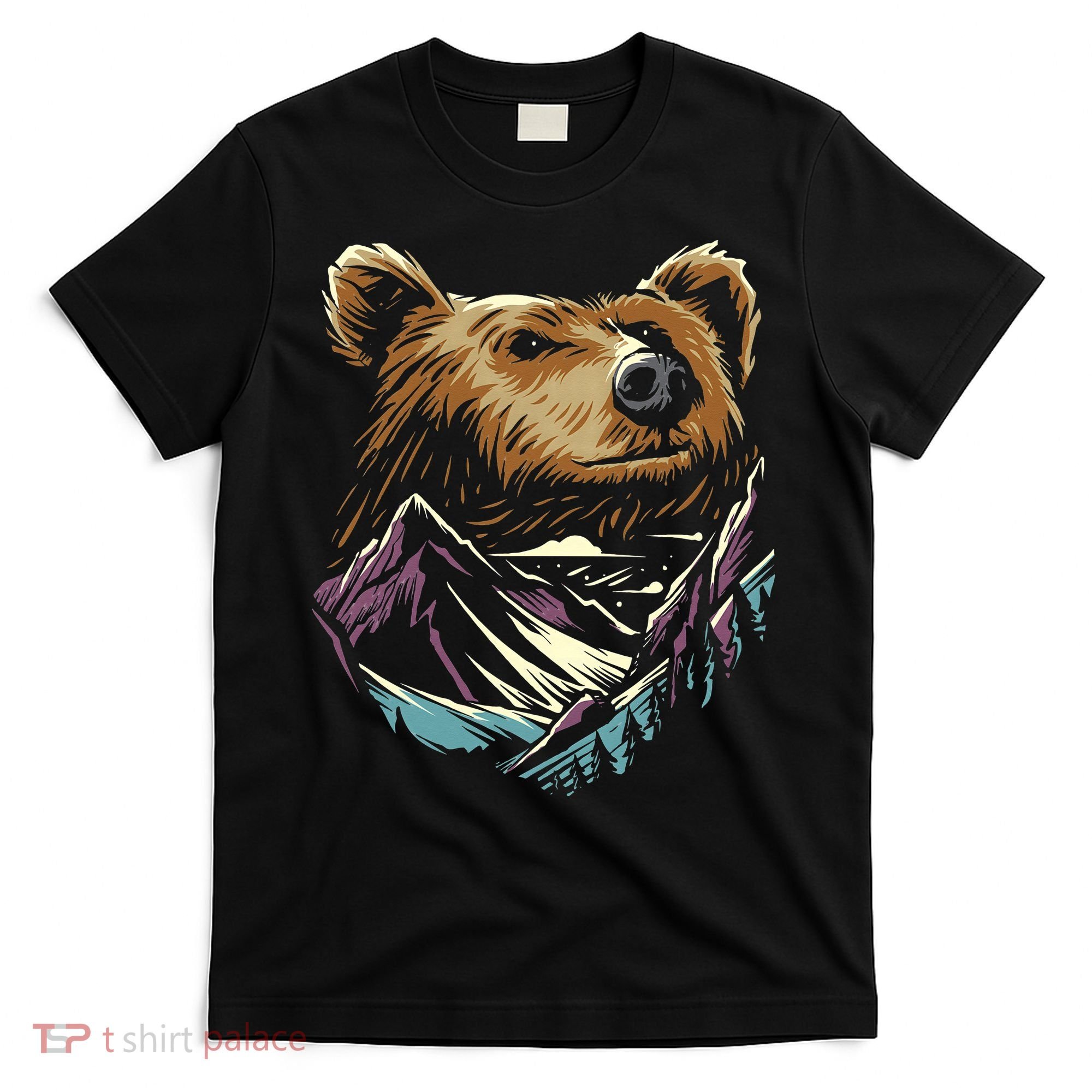 Bear Forest Mountain T-Shirt