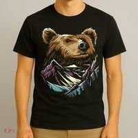 Bear Forest Mountain T-Shirt thumb 3
