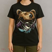 Bear Forest Mountain T-Shirt thumb 4