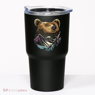 Bear Forest Mountain Tumbler